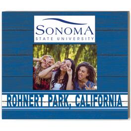 Jardine - Sonoma State Seawolves 11'' x 13'' Team Spirit Scholastic Picture Frame - Blue