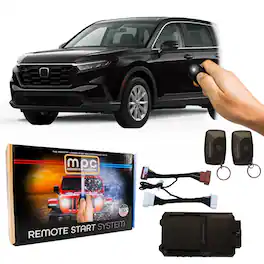 MPC - Remote Starter For Honda CR-V 2023-2025 | 2x 1-Button Remotes | Plug and Play - Black