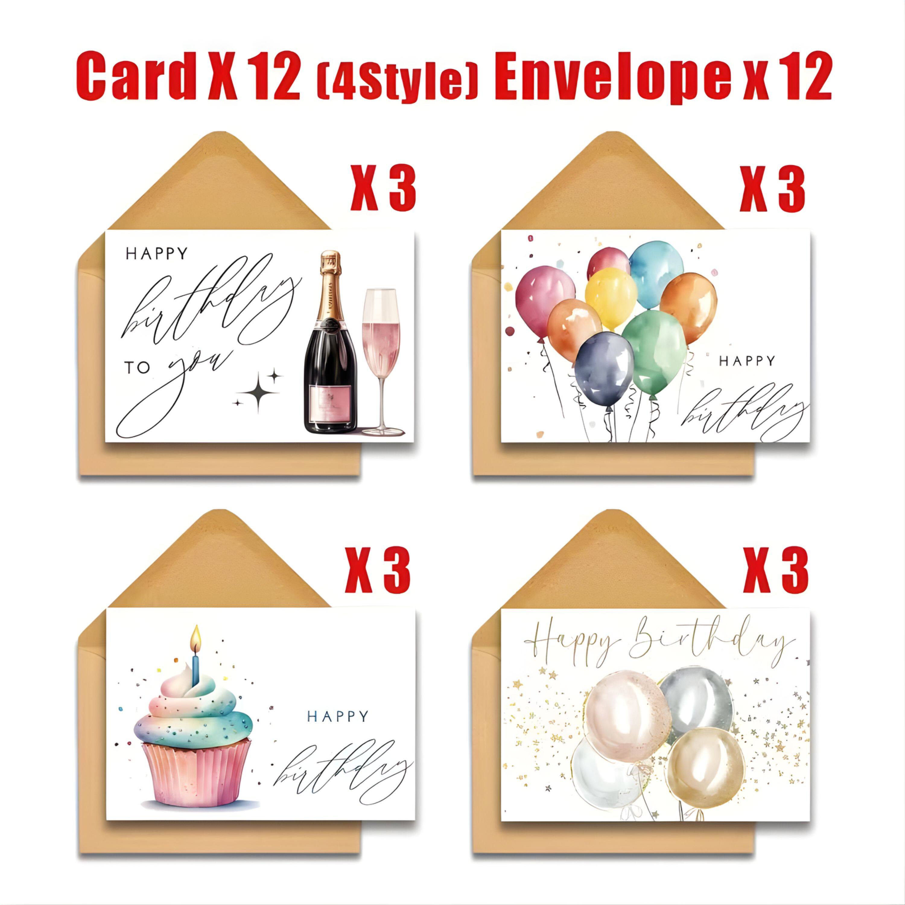 Card X 12 (4Style) Envelope X 12

X 3

HAPPY birthday TO you

X 3

HAPPY birthday

X 3

HAPPY birthday

X 3

Happy birthday