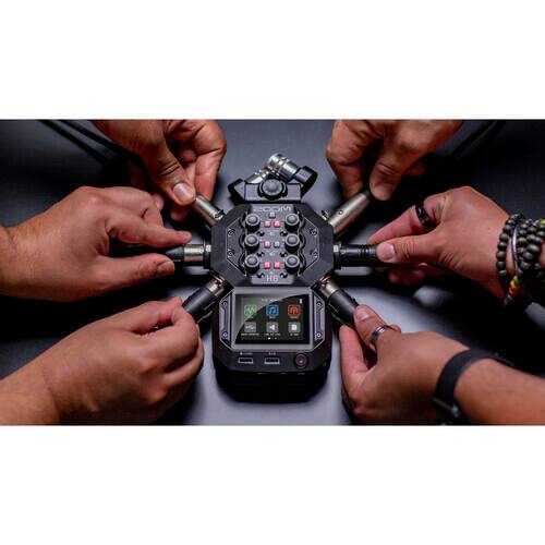 Zoom H8 12 Track Handy Audio Recorder, Sony MDR 7506 Stereo