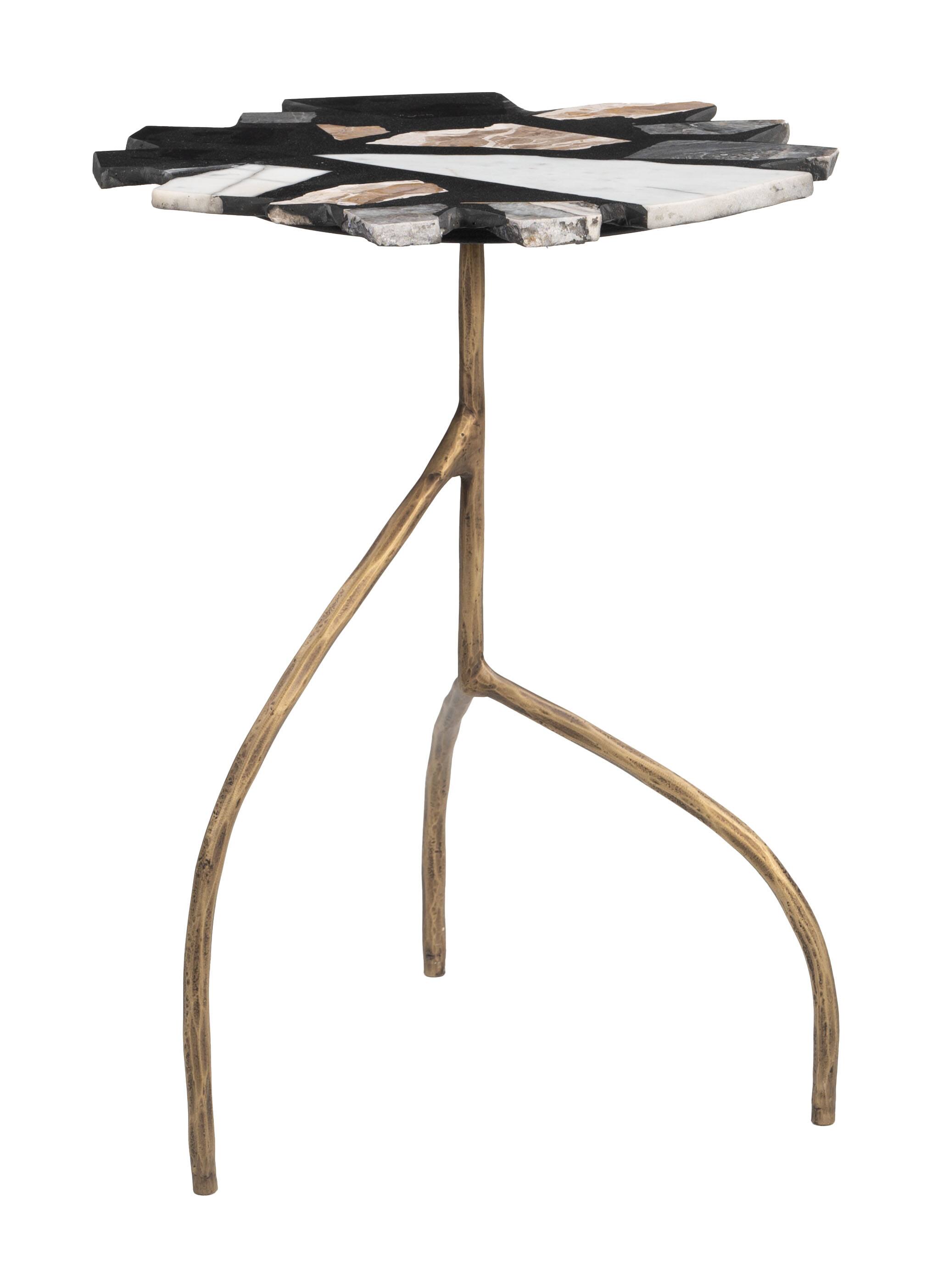 Alt View 2. Hivvago - Baia Side Table Multicolor - Multicolor.