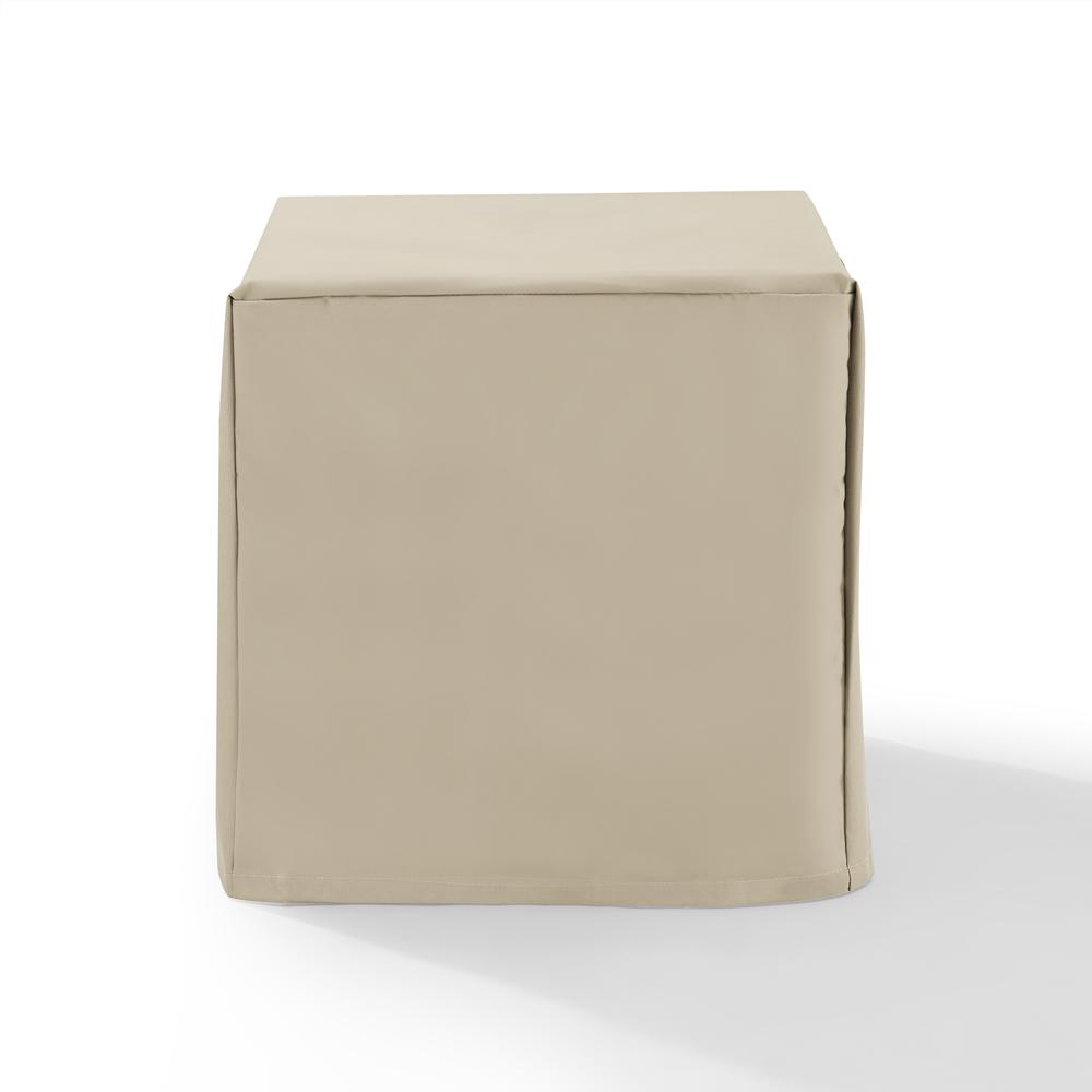Left. Crosley Furniture - Outdoor Side Table Furniture Cover - Tan.