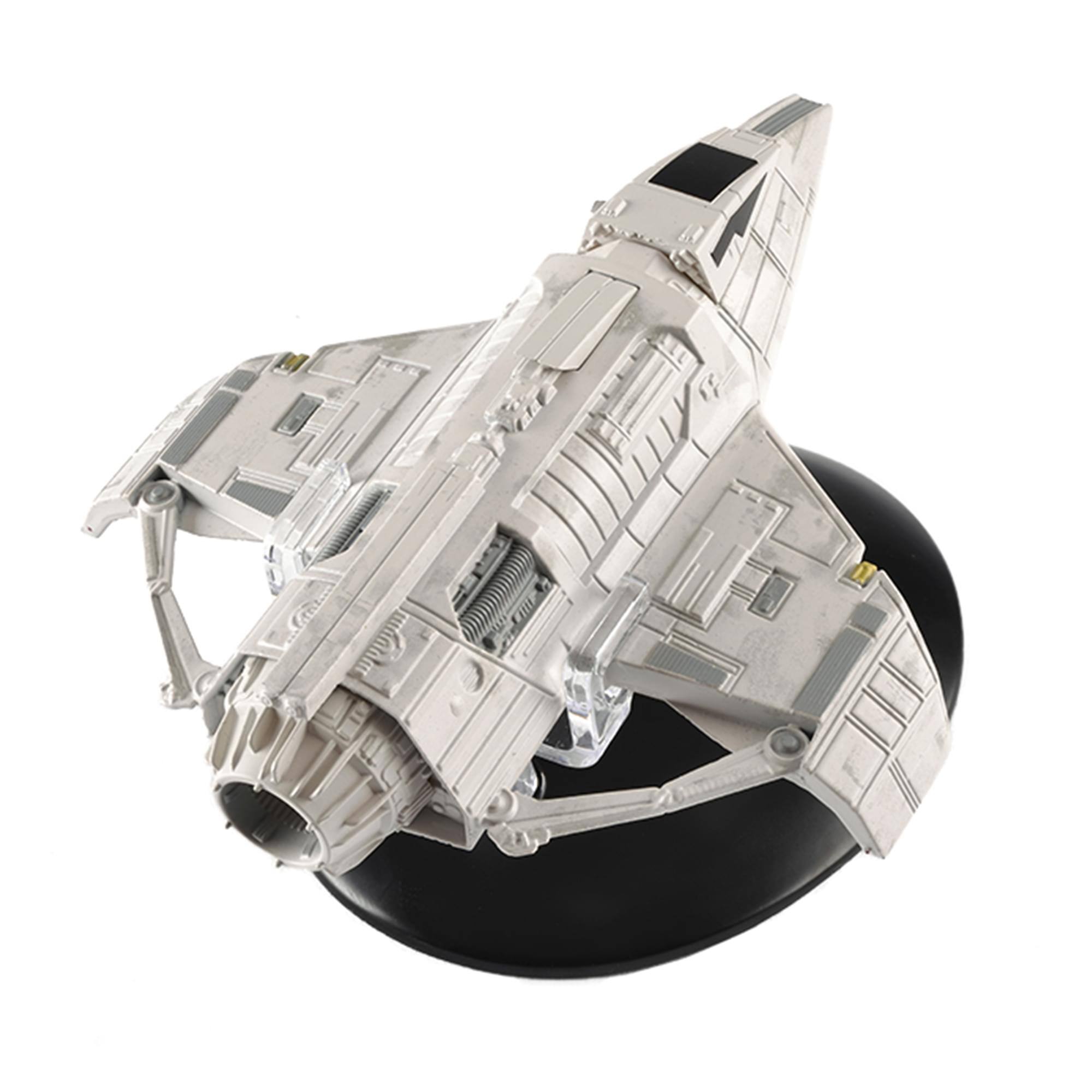Alt View 10. Eaglemoss - Eaglemoss Star Trek Starship Replica | KiraÃ¢â‚¬â„¢s Raider (Bajoran) - Grey.