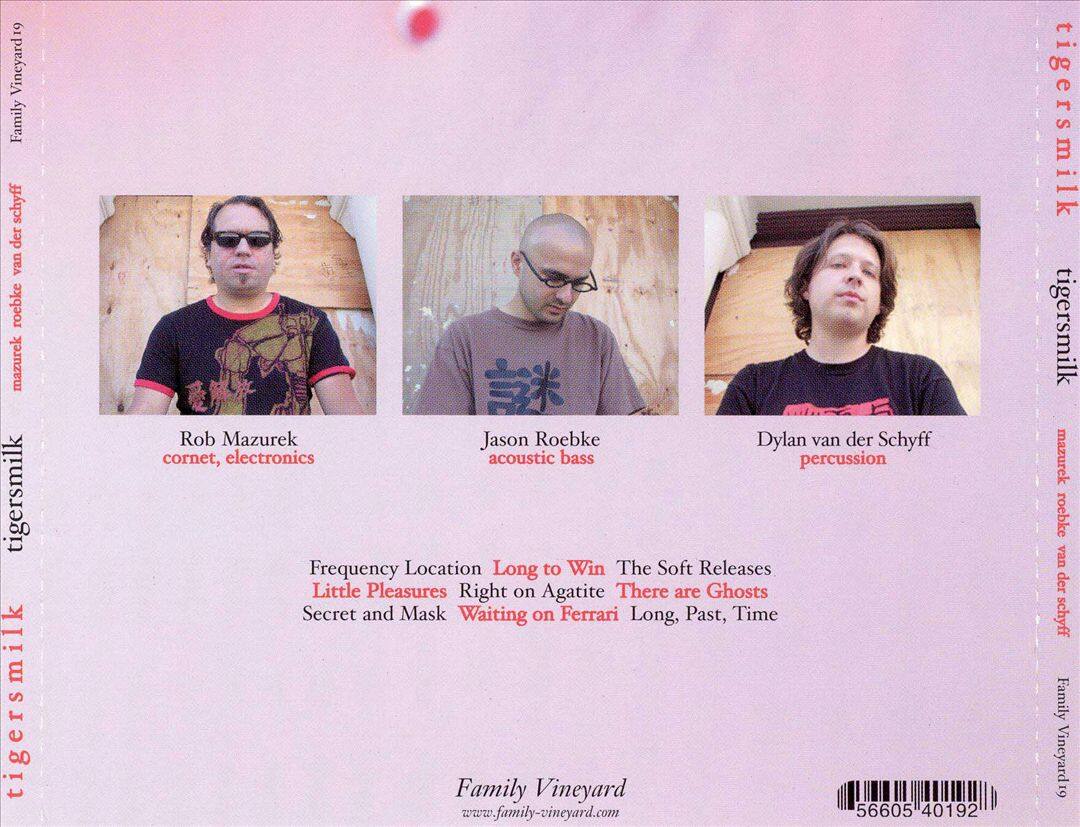 Back. Tigersmilk [CD].