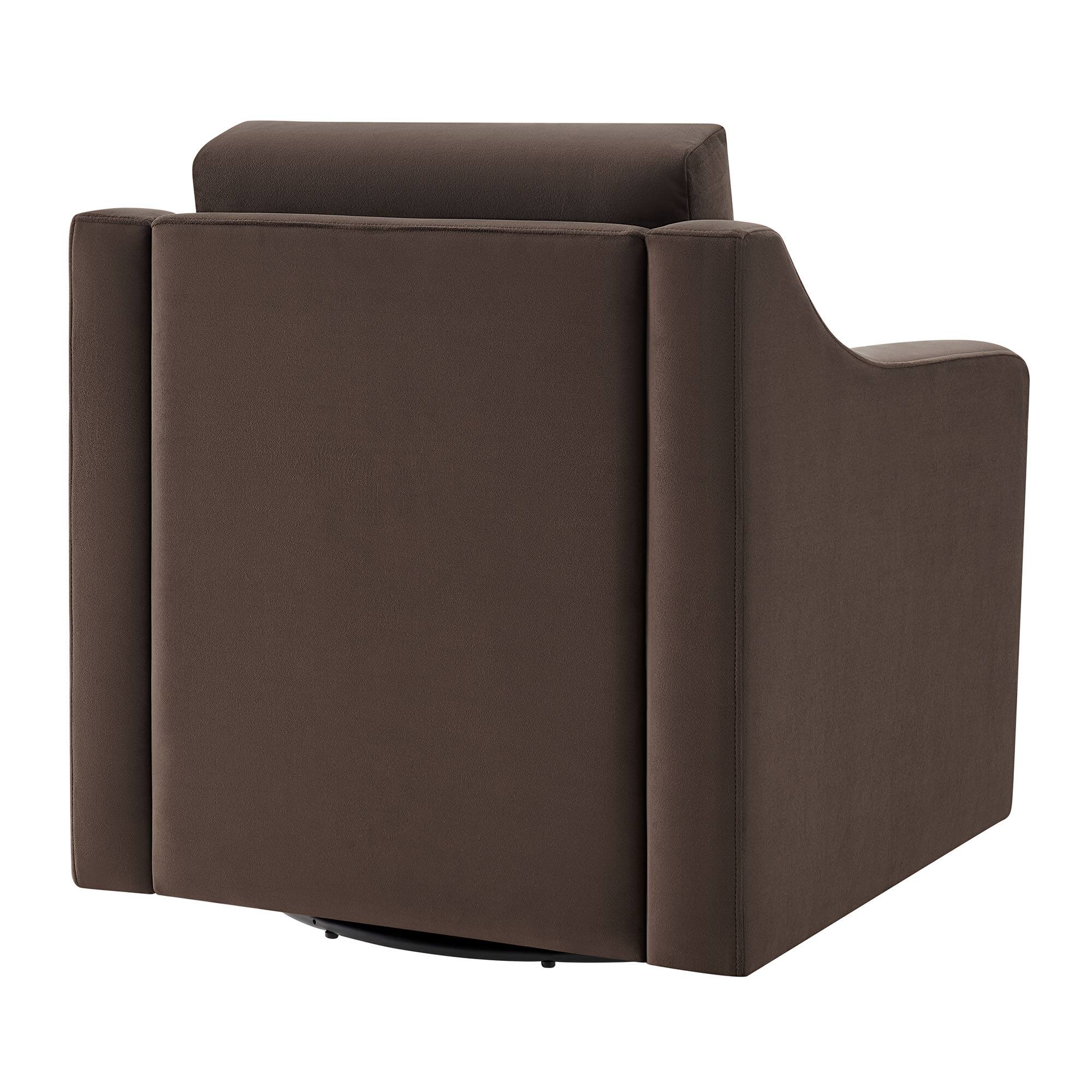 Alt View 1. Modway - Liora Performance Velvet Armchair by Modway - Brown.