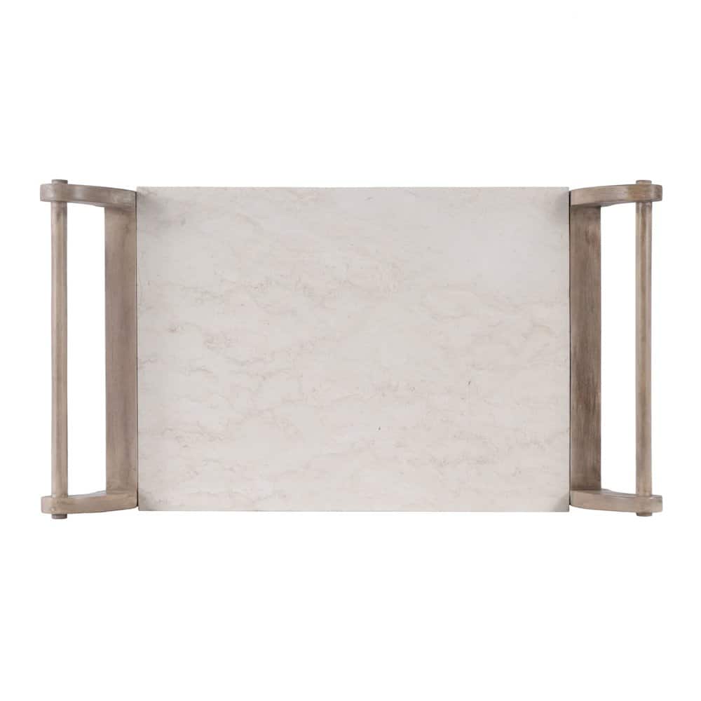 Butler Specialty - Danielle Marble Bar Cart - Tan/Beige price history on PriceWatchPro