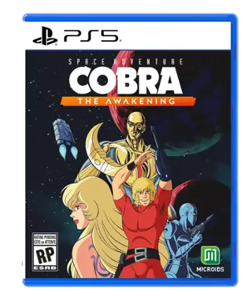 PSS SPACE ADVENTURE COBRA THE AWAKENING RATING PENDING COTE en ATTENTE RP ESRB MICROIDS - [RP (Rating Pending)]