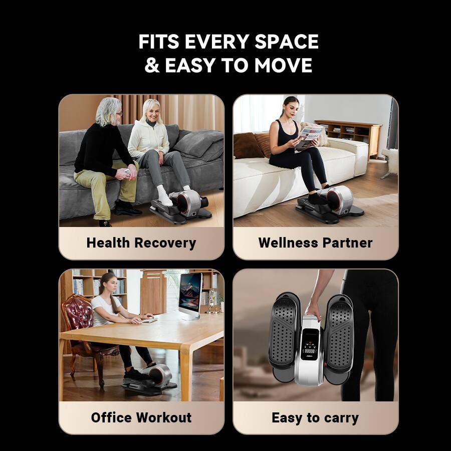 FITS EVERY SPACE & EASY TO MOVE

- Health Recovery
- Wellness Partner
- Office Workout
- Easy to carry