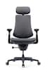 Front. LiberNovo - Omni Gen Dynamic Ergonomic Chair-Standard Seat 45cm - Graphite.