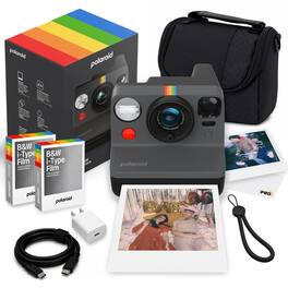 Polaroid - Now Generation 3 i-Type Instant Camera + More - Black