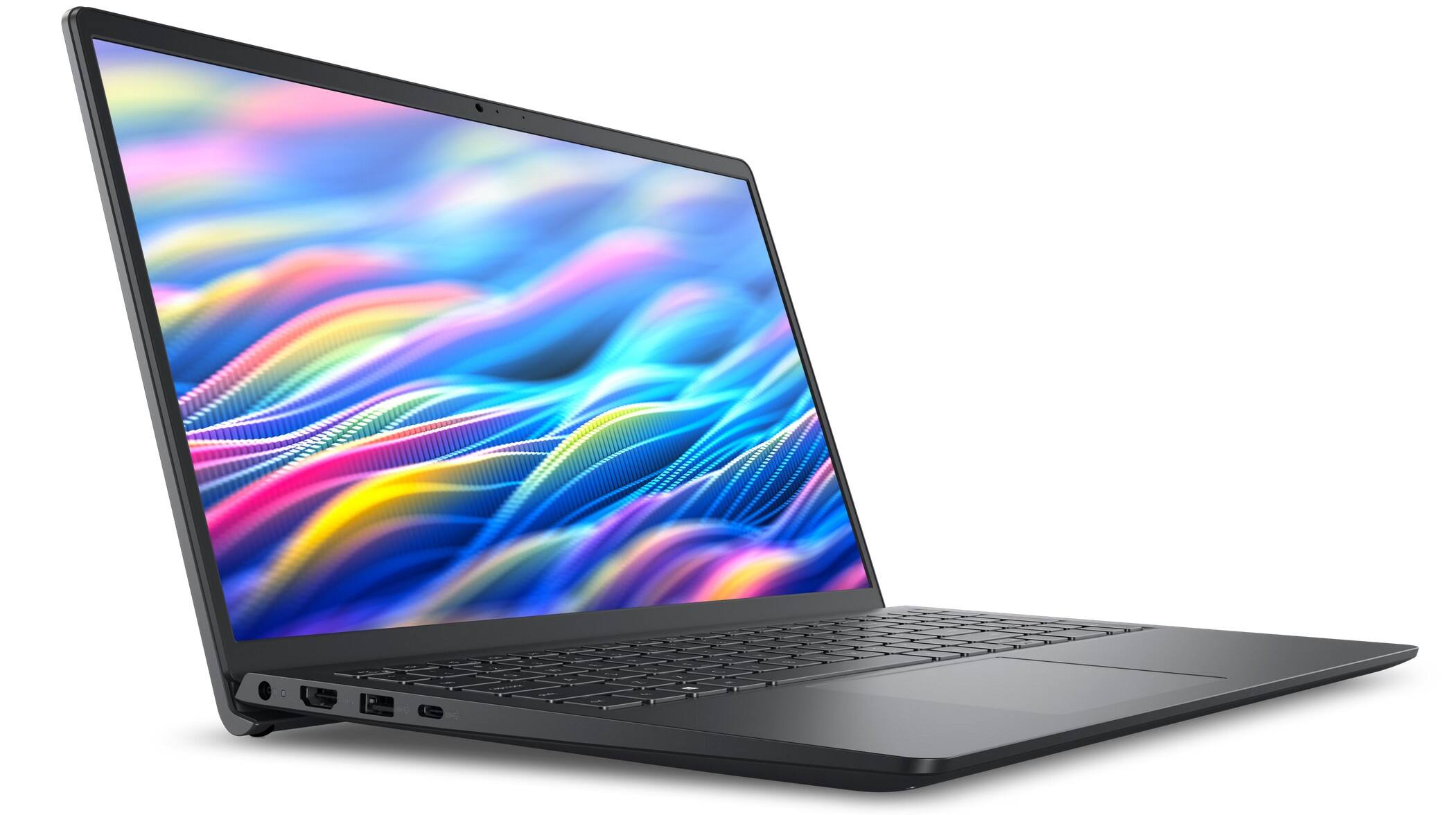 Angle. Dell - Dell Inspiron 15 DC15250 15" Laptop | Intel Core i5-1334U | 16GB RAM | 512GB NVMe SSD | FHD 1080p | Windows 11 Pro.