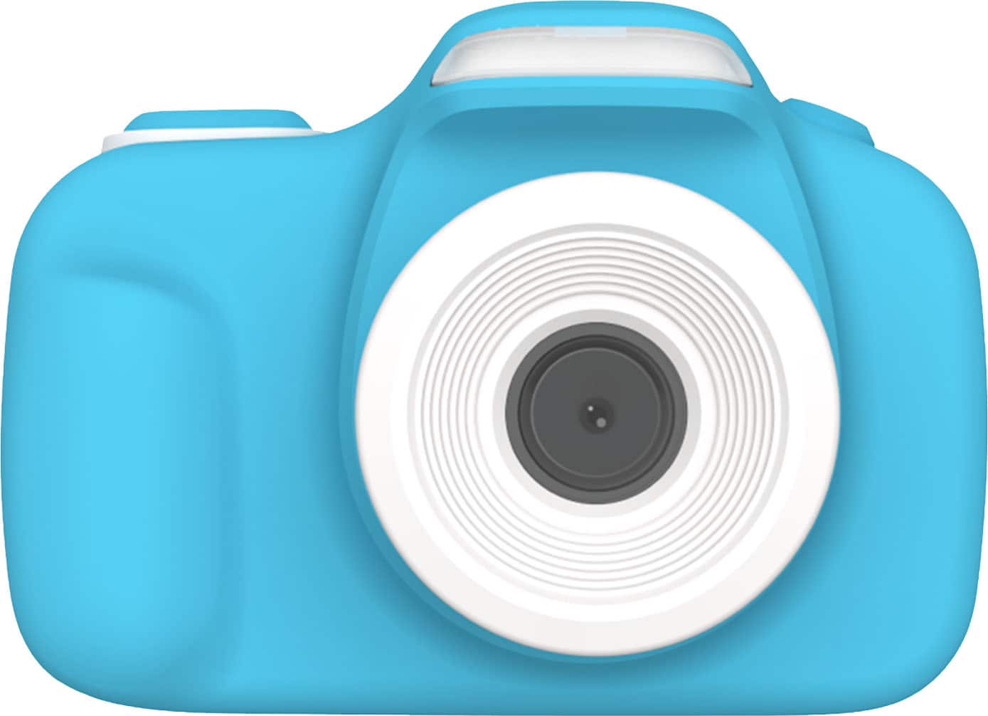 Angle. myFirst - Camera 3 - Digital Camera for Kids with Extra Selfie Lens 16MP HD Video, Selfie Lens, Shockproof Case, microSD - Blue.