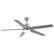 Alt View 4. Vaczon - 52-inch Modern 3CCT Dimmable LED Smart Ceiling Fan with Light, Remote and APP Control - Nickel.