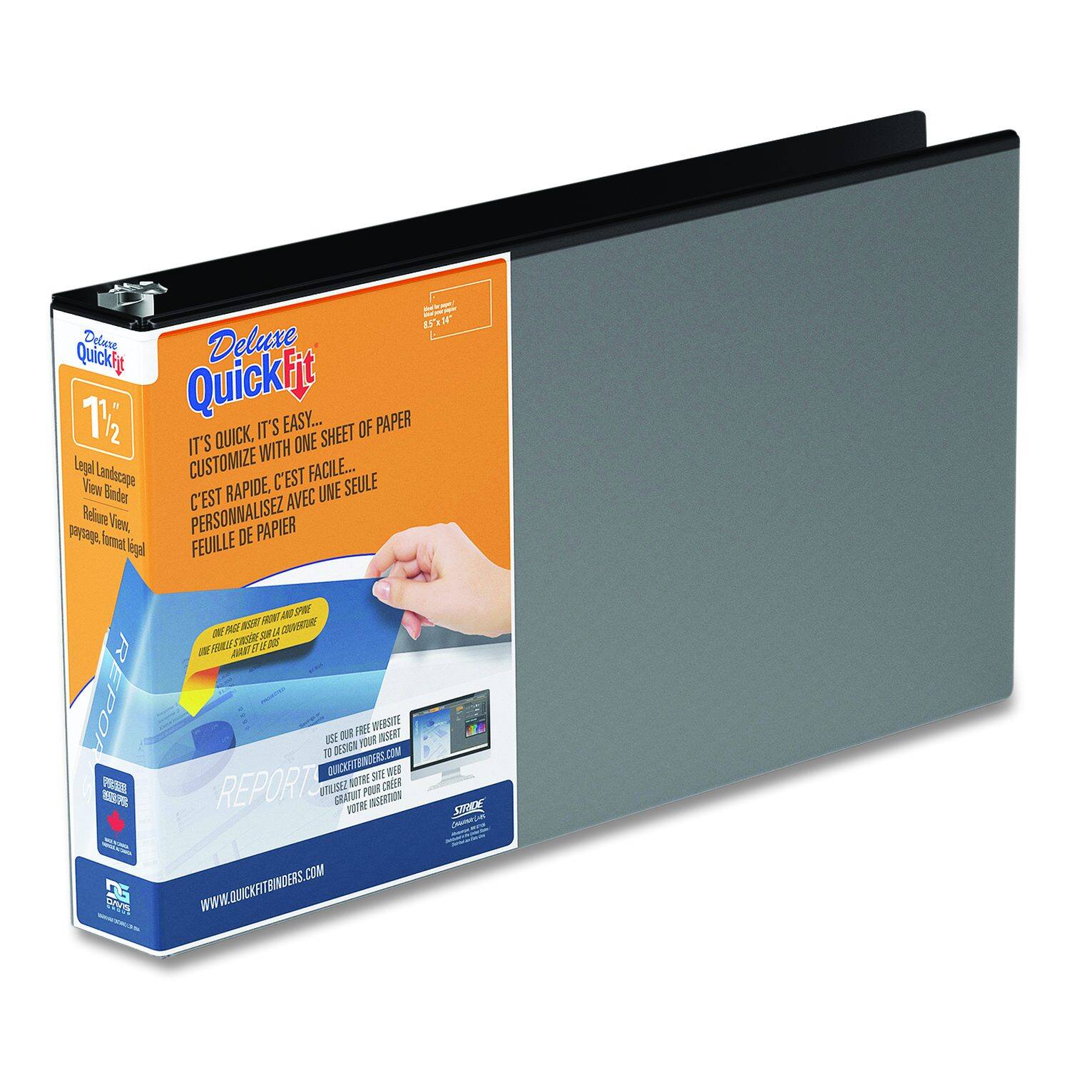 15' Quickfit Deluxe 112 Quickfit EASY... PAPER QUICK IT'S SHEET OF IT'S WITH ONE Legal Landscape View Binder Refluse View. Backglance View. PERSONALISEZ AVEC UNE SEULE FEUILLE DE PAPIER C'EST RAPIDE, C'EST FACILE... Veu Bnder RAPIDE, UNE SEULE C'EST AVEC Rodiune Vve PERSONNALISEZ DE PAPIER format Vegal FEUILLE AM 9 BS ARNT ORINEKORE  N Jr 34 VIEL SaSR o  Aa REPOR TO E DESIGN a FREE YOUR WEBSITE IUSERT COM OUICKHTBINDERS 9   REPORTS TAU NOTRE CRO - aT POUR B GRATERT IUar VOTRE SIPRE SeeDe G 8Y WWW.QUICKFITBINDERS.COM