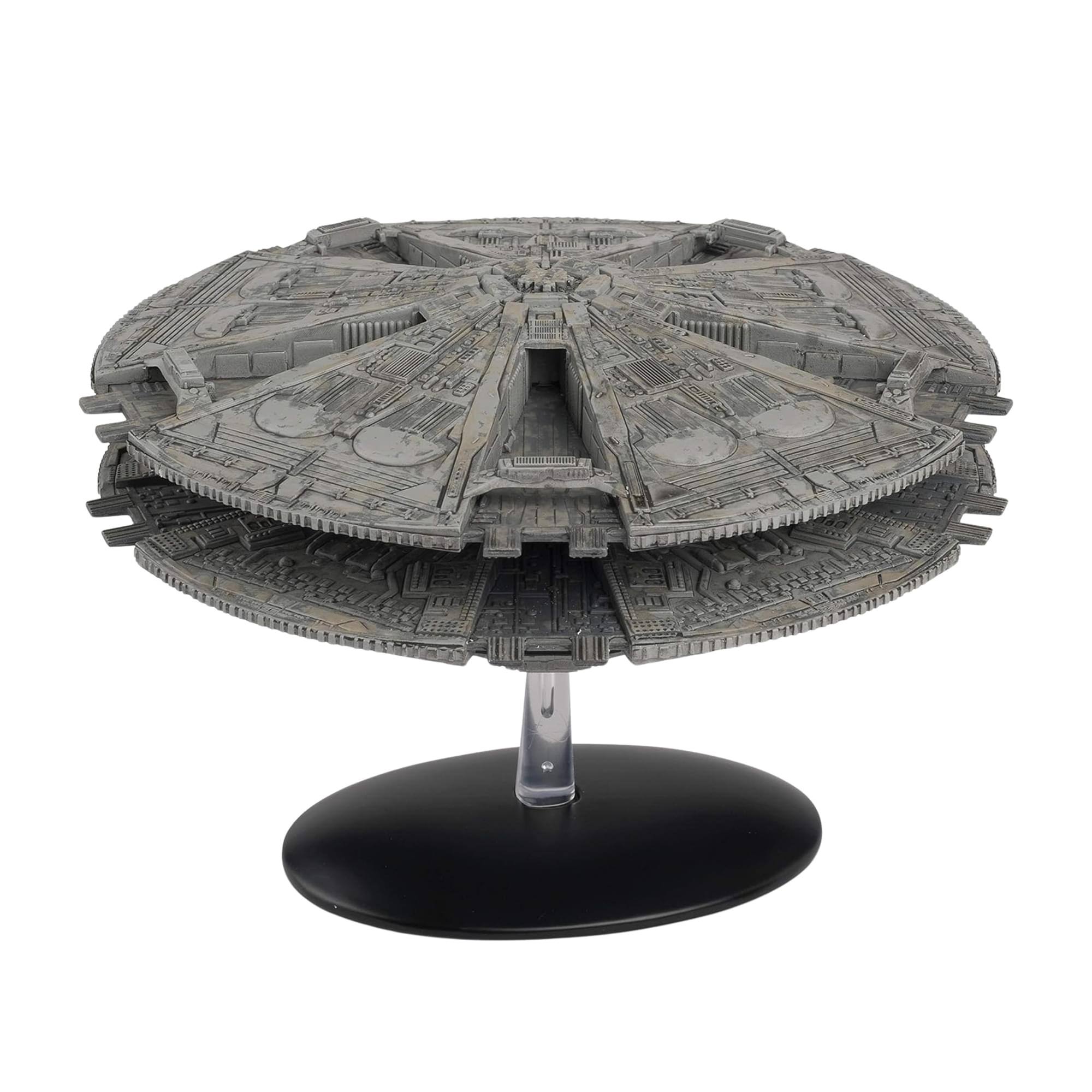 Alt View 2. Eaglemoss - Eaglemoss Battlestar Galactica Ship Replica | Baseship (Classic) - Grey.