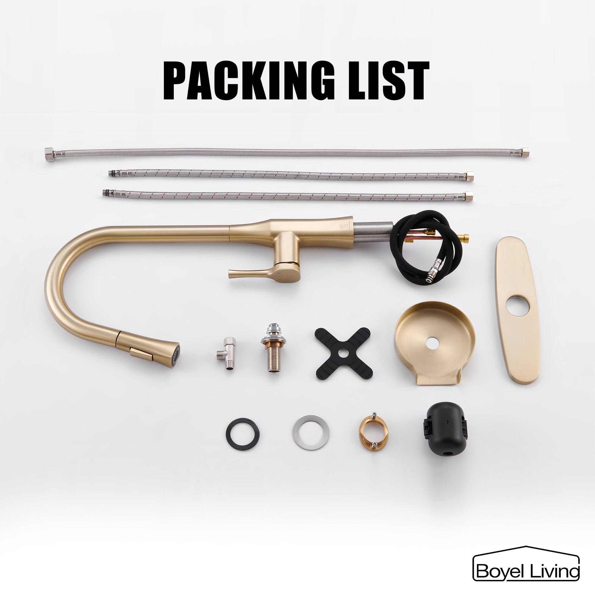 PACKING LIST - 3 X Boyel Living