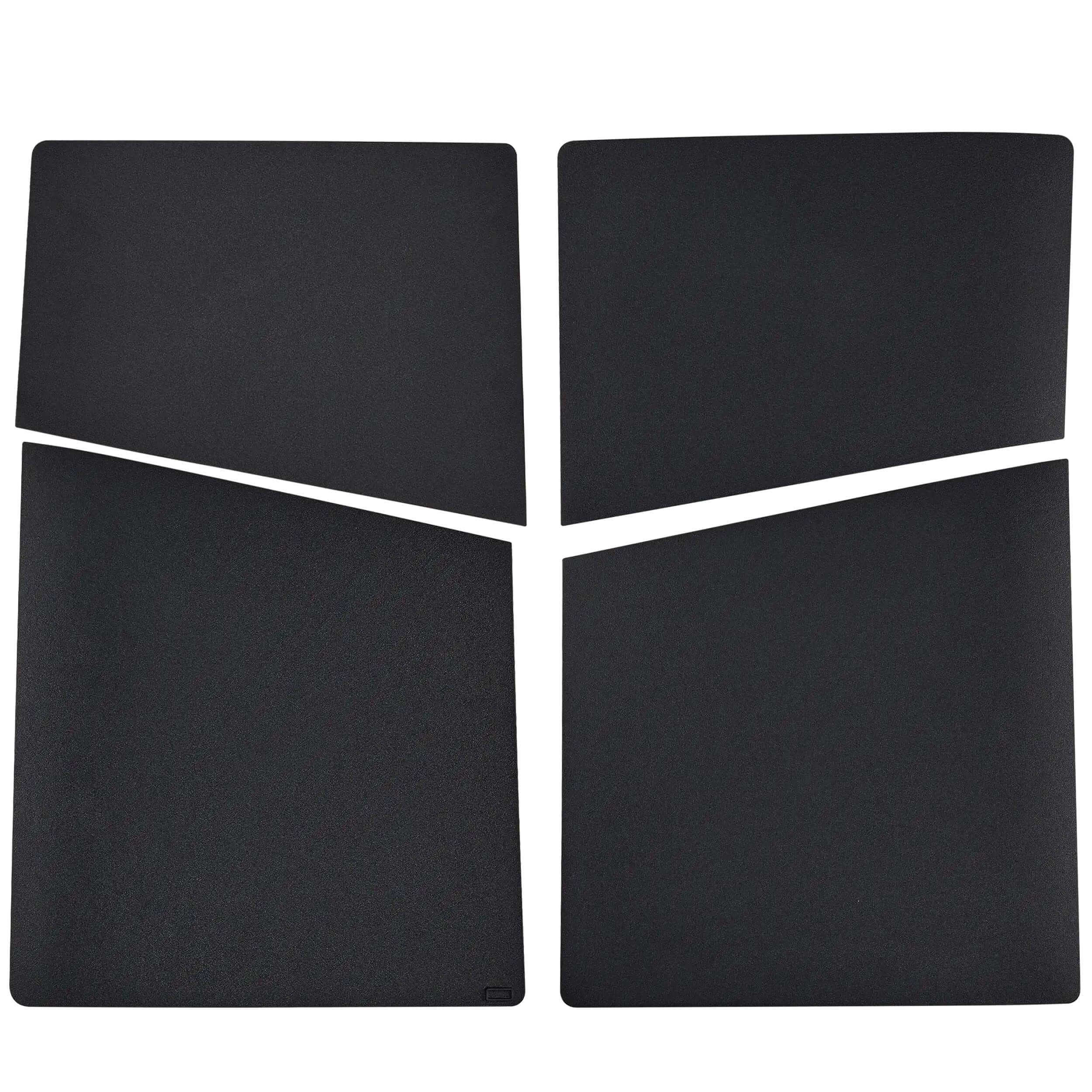MobileSentrix - Faceplate Covers (Top & Bottom) Replacement Compatible For Sony PlayStation 5 Slim - Black