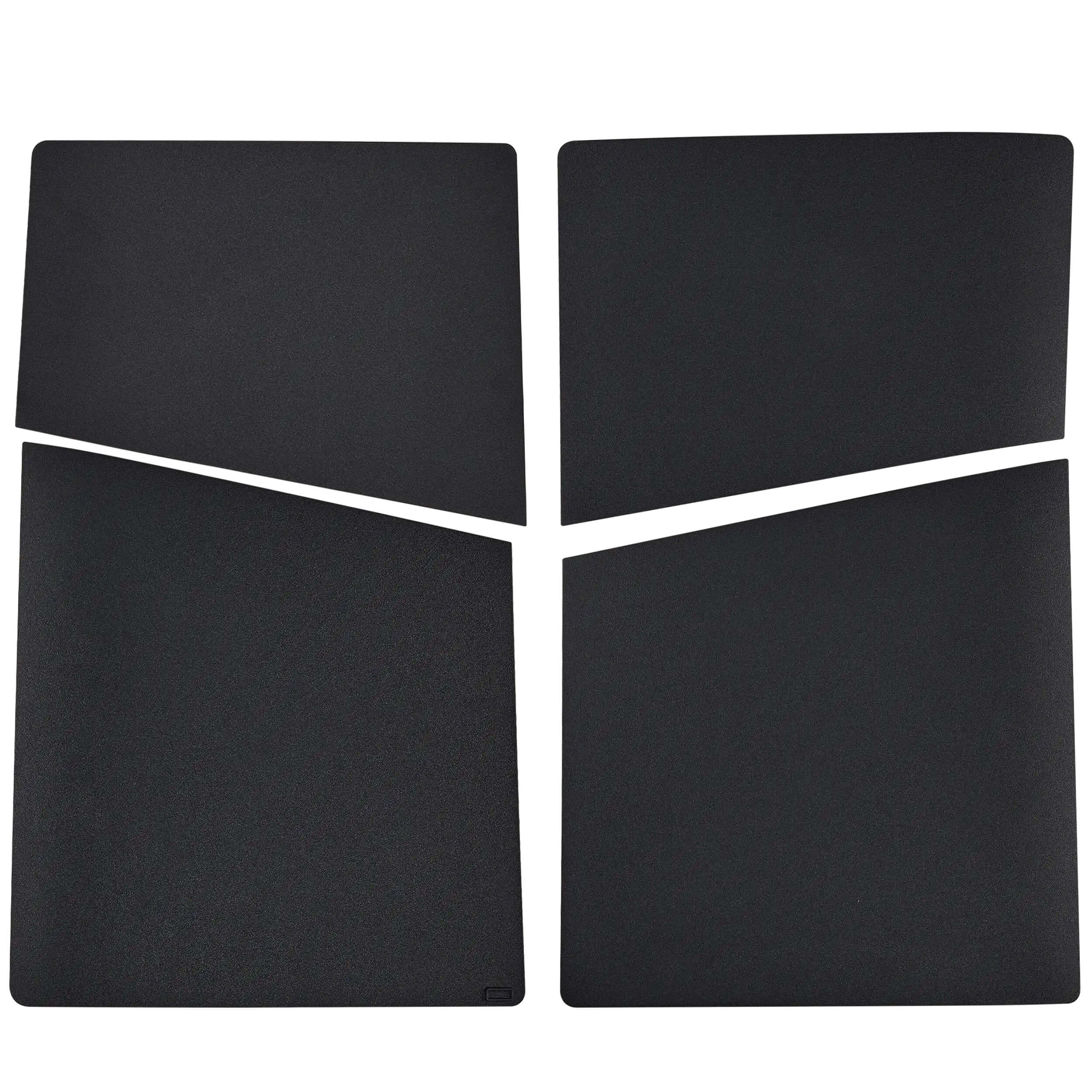 MobileSentrix - Faceplate Covers (Top & Bottom) Replacement Compatible For Sony PlayStation 5 Slim - Black