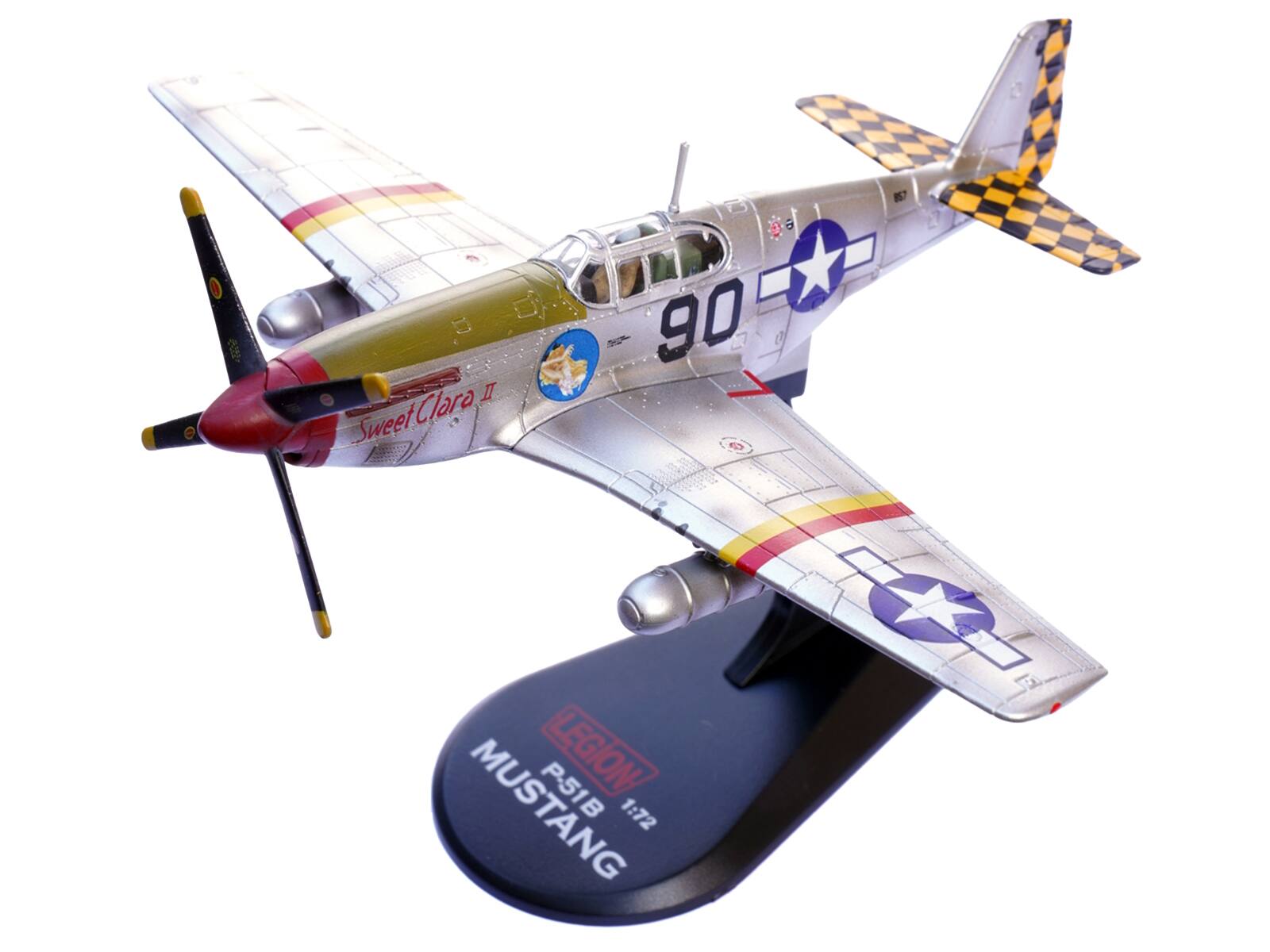 90 IT Sweet Clara II  
P-51B LEGION MUSTANG 1:72