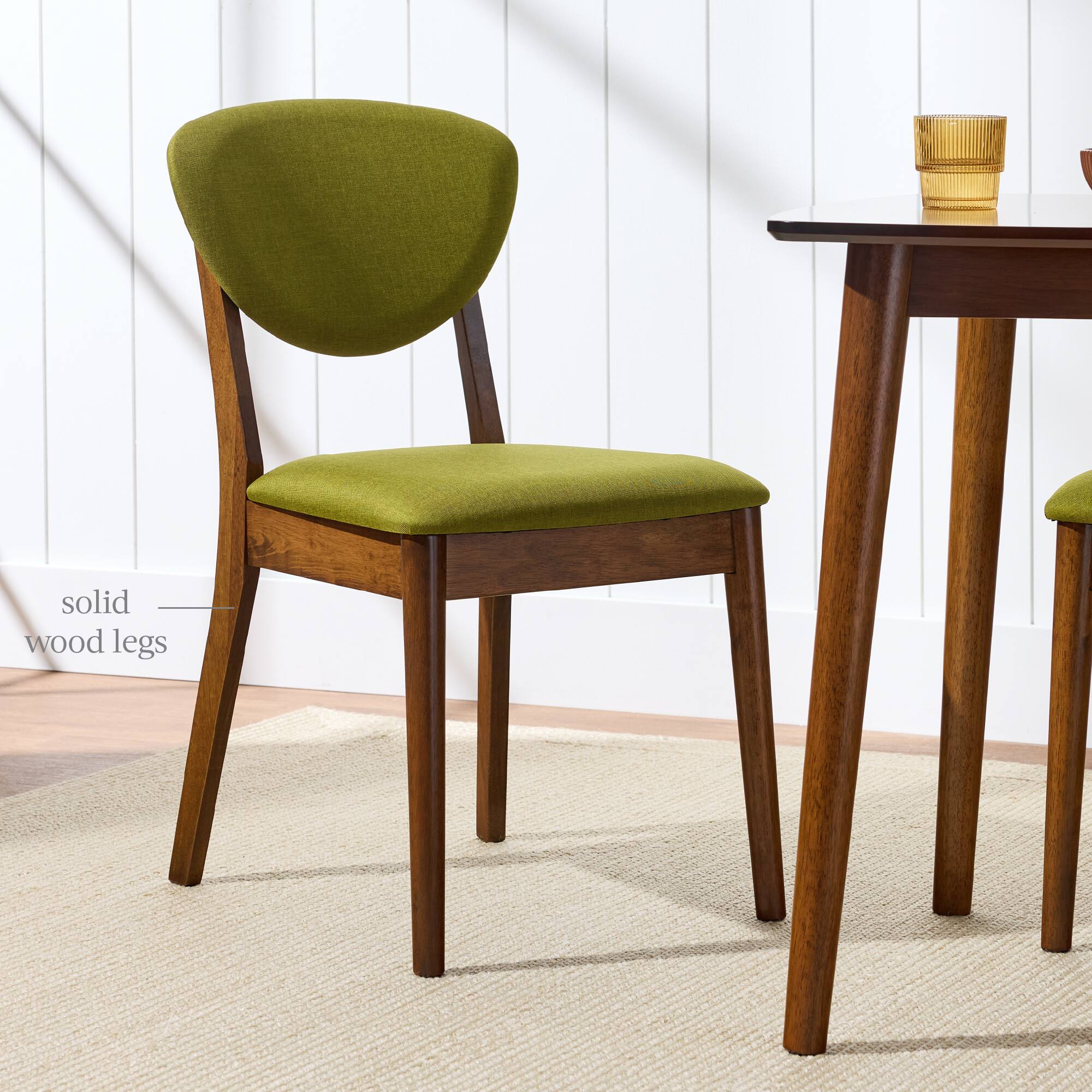 solid wood legs