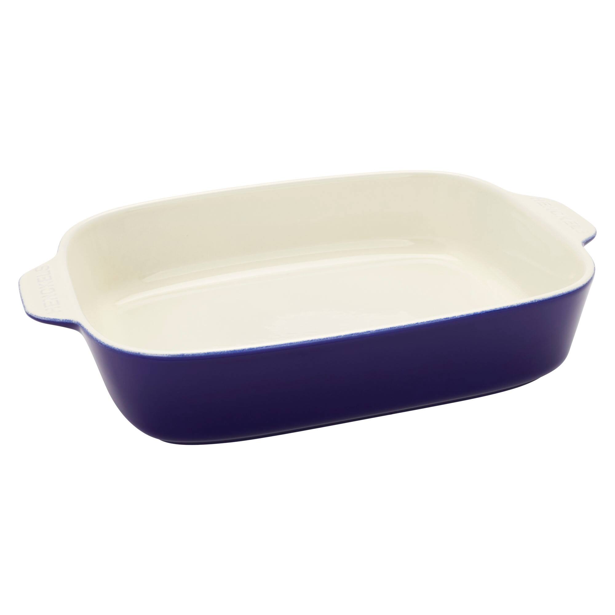 Alt View 3. Henckels - Henckels Ceramic 8-pc Mixed Bakeware & Serving Set - Dark Blue - Dark Blue.