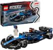 * Formula 1. LEGO SPEED CHAMPIONS WILLIAMS Racing - FW46 cor 263 I MU pcs/pzs
* A Lego Williams Racing car with a driver figurine on top.
* The car is blue and black in color.
* The car is made by Lego and is a part of the Speed Champions series.