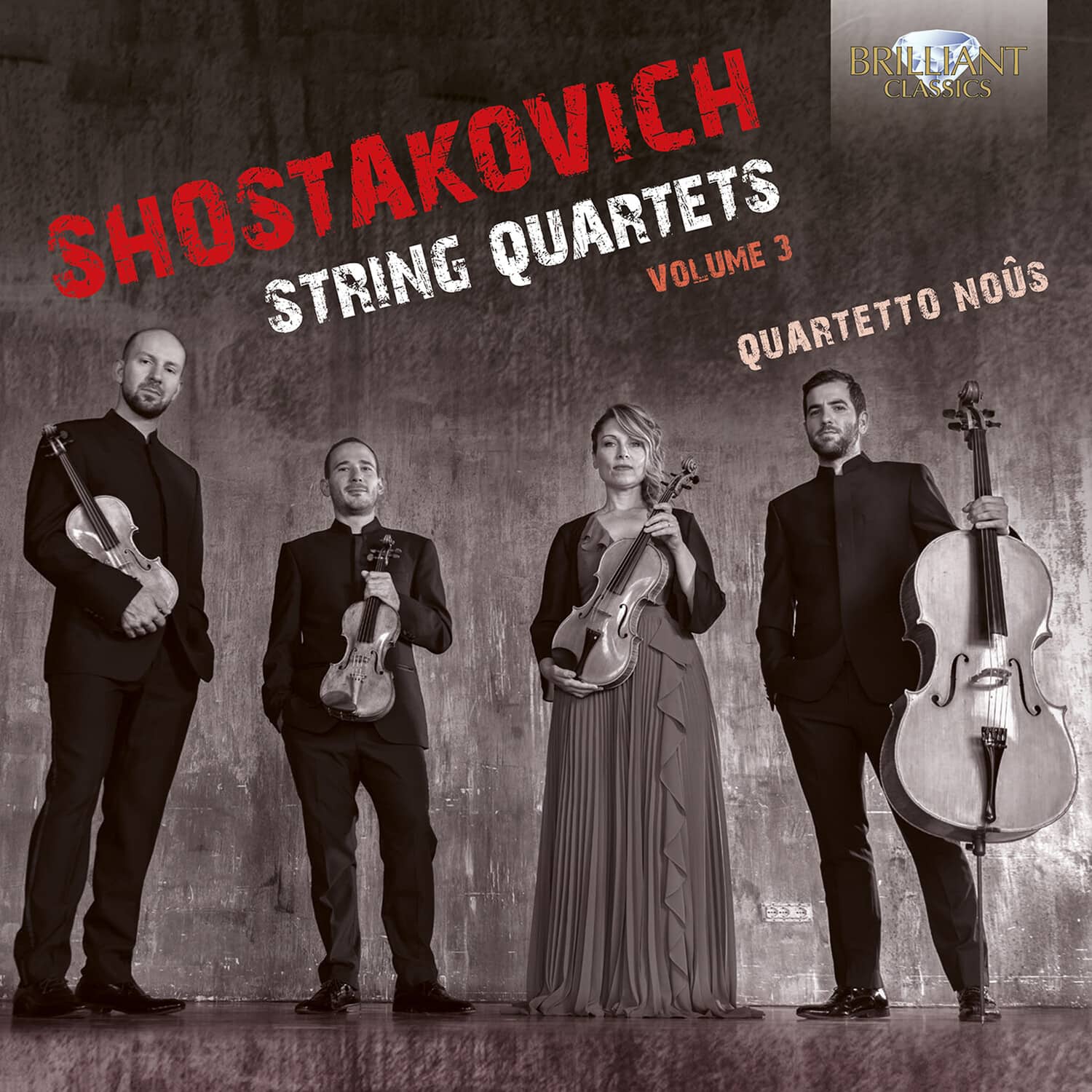 Quartetto Nous - Shostakovich: String Quartets, Vol. 3   - COMPACT DISCS [CD] price history on PriceWatchPro