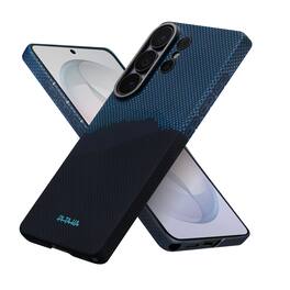 Pitaka - S26 Ultra MagSafe Case, Ultra-Slim Samsung Galaxy S26 Ultra Case with Aaron Button, Aramid Fiber Woven - Edge Case - Over the Horizon