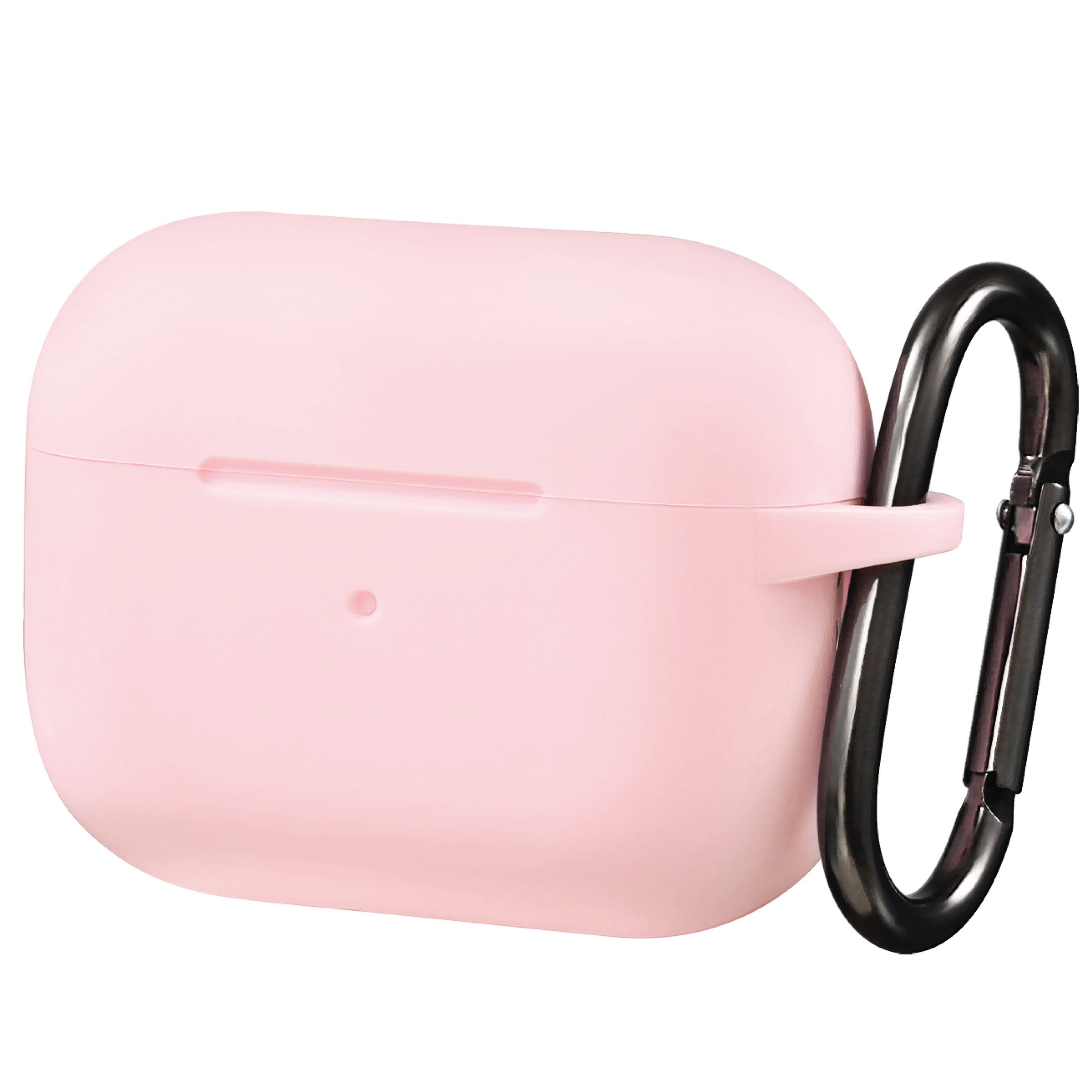 Left. Vena - For Apple Airpods Pro 2 Case Cover with Magsafe, Silicone Airpods Pro 2 Case 2nd Generation Wireless Charging Pink - Pink.