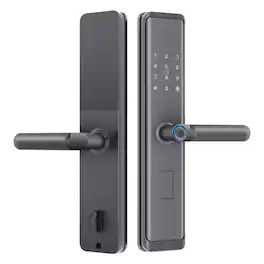 Cluzine - Semi-Auto Smart Door Lock,Fast Fingerprint,Home/Apartment Security Entry Lock