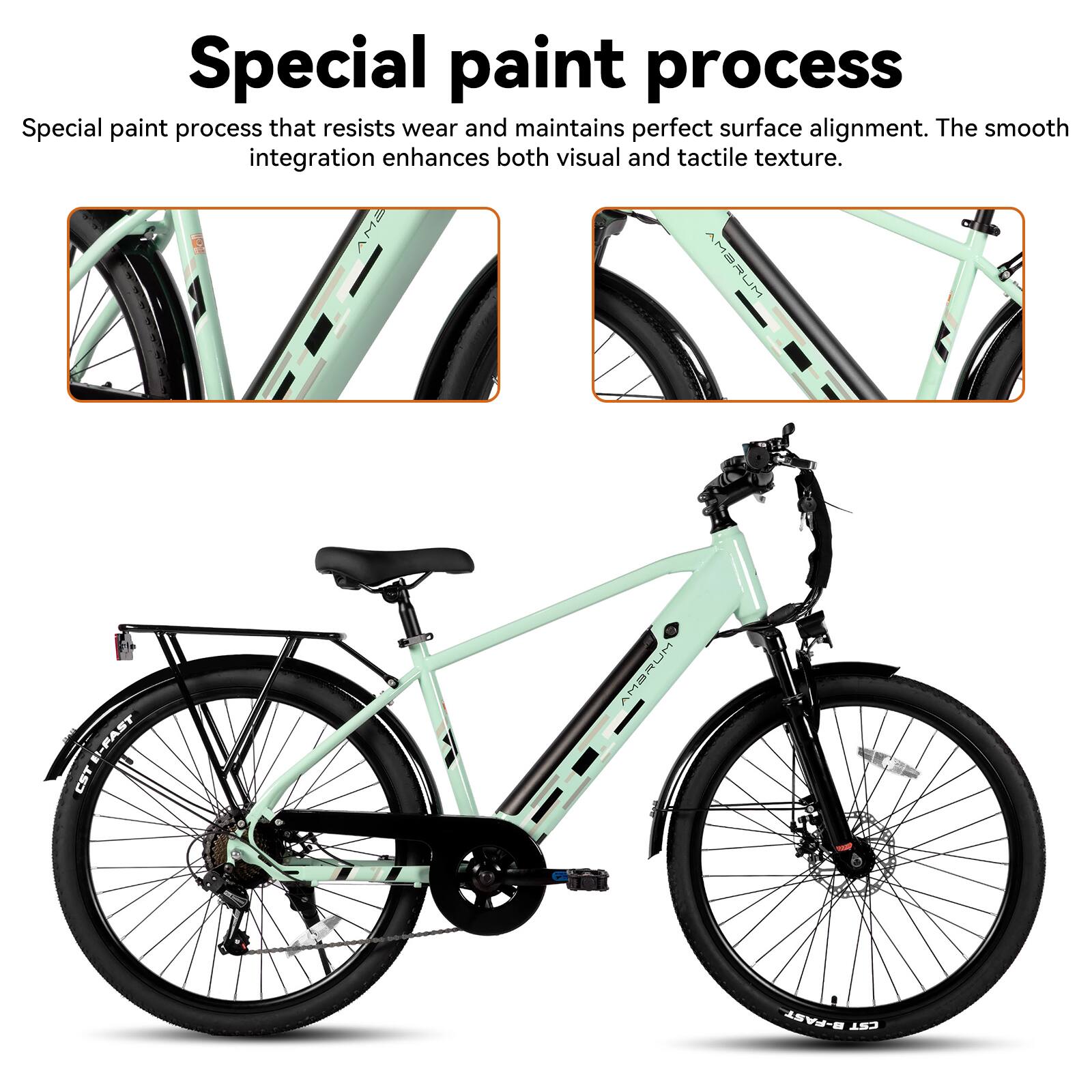 Special paint process

Special paint process that resists wear and maintains perfect surface alignment. The smooth integration enhances both visual and tactile texture.

AME I  |  BI-PAST CST : -_ B-FAST CST