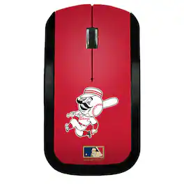Keyscaper - Cincinnati Reds 1953-1967 Cooperstown Solid Design Wireless Mouse - Wireless - Multicolor