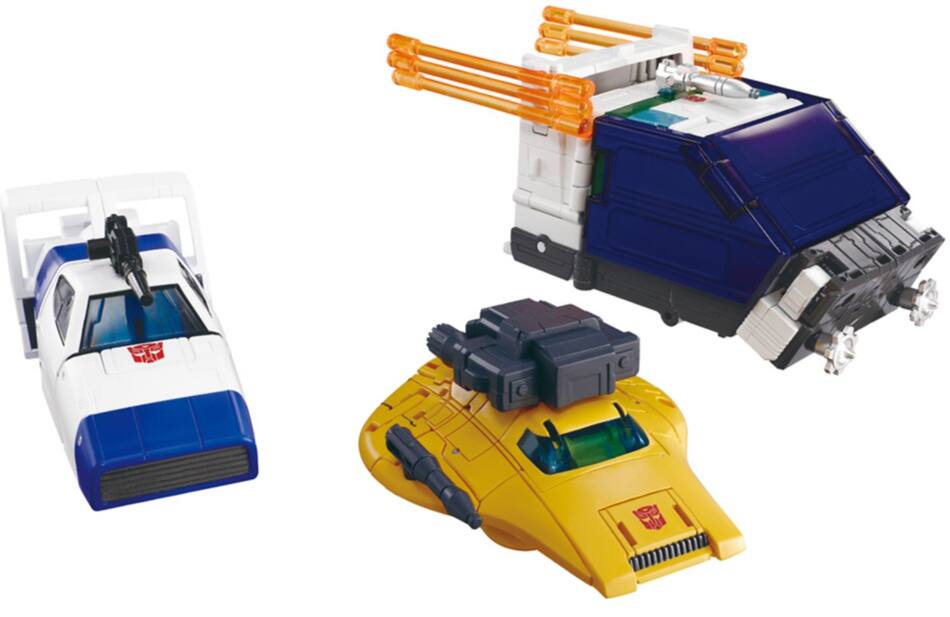 Alt View 4. Transformers - Cybertron Chase Set of 3 Premium Finish | Transformers Dramatic Capture.
