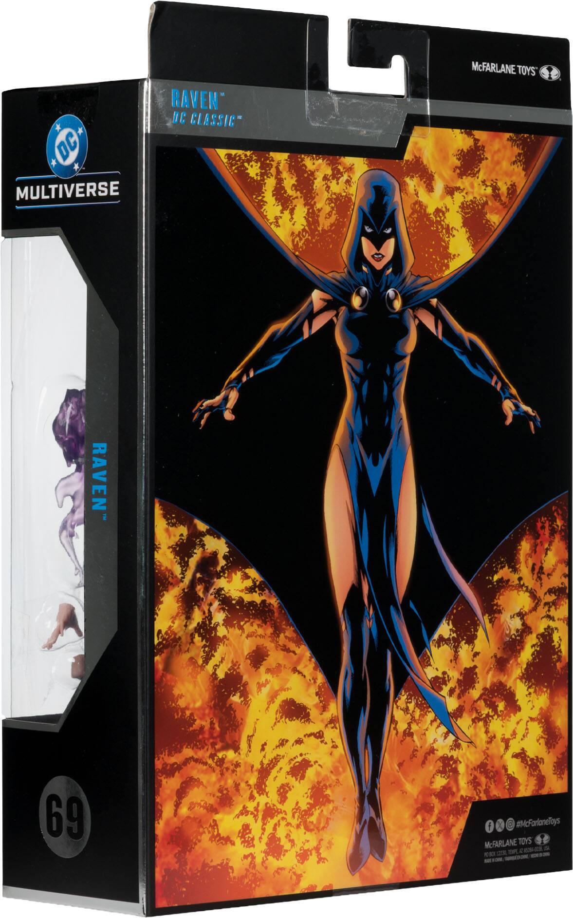 RAVEN DE CLASSIC DC MULTIVERSE  
McFARLANE TOYS  
RAVEN  
69  
#McFarlaneToys  
McFARLANE TOYS