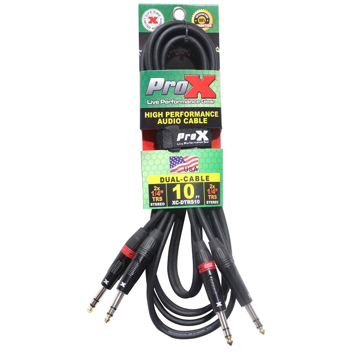 ProX XC DTRS10 10' Dual 1/4