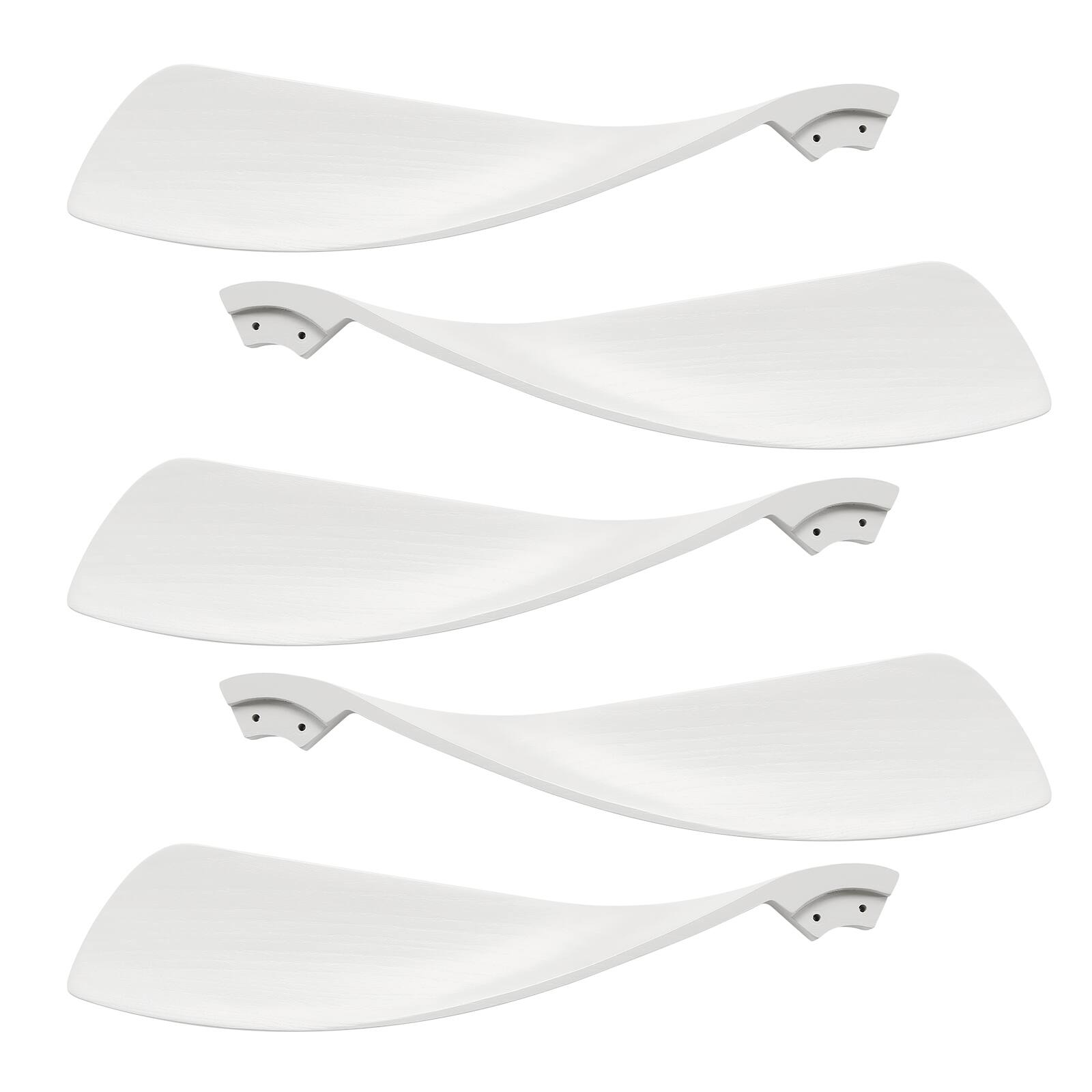 Alt View 2. Sofucor - 52’’ Smart Propeller Ceiling Fan with Remote Control & Light 5 Reversible Wood Blades APP Control For Bedroom - Gold.