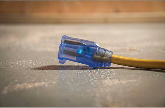 Alt View 3. Dewalt - Dewalt 100ft 10/3 Lighted Extension Cord - Yellow.