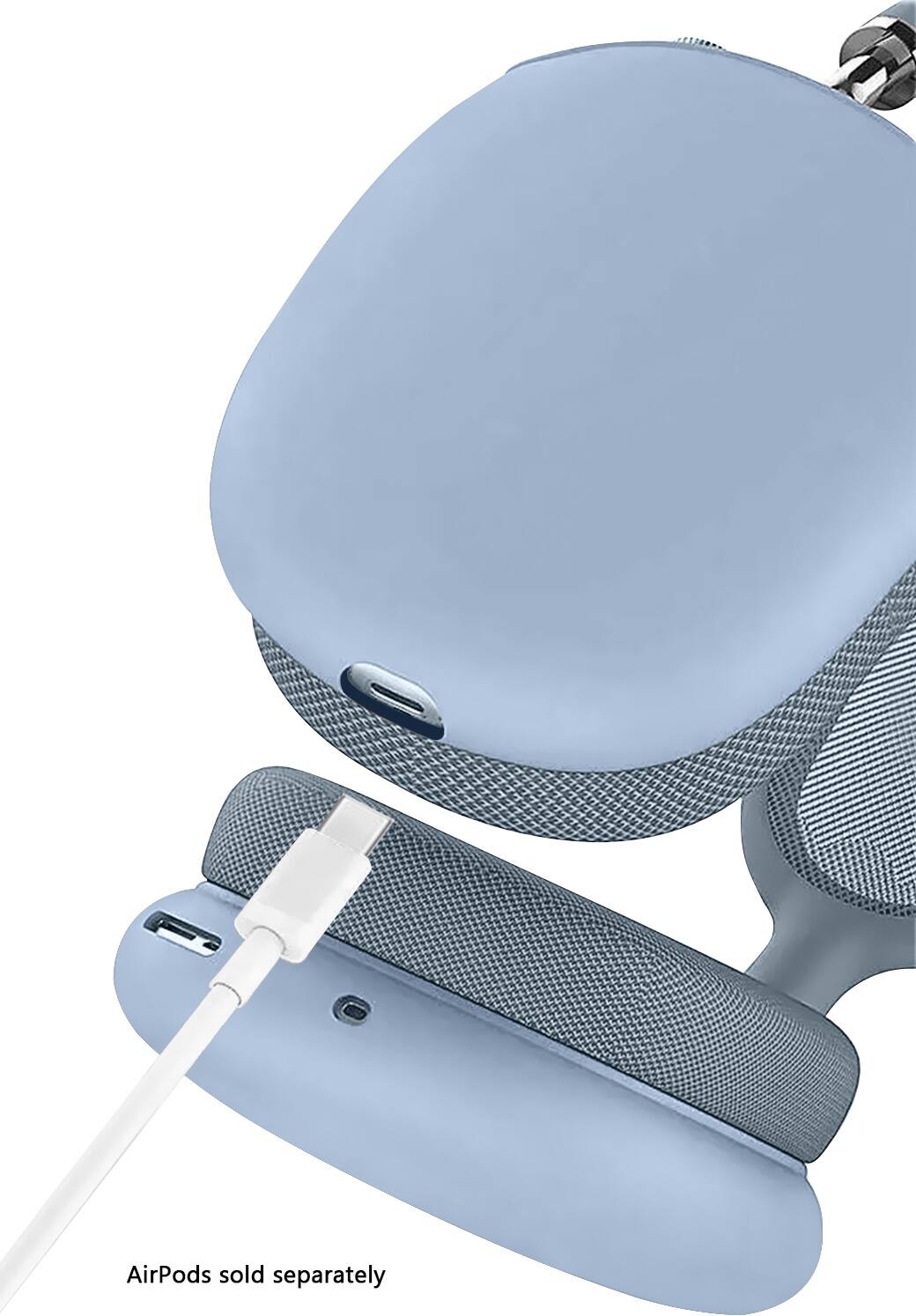 AirPods sold separately.