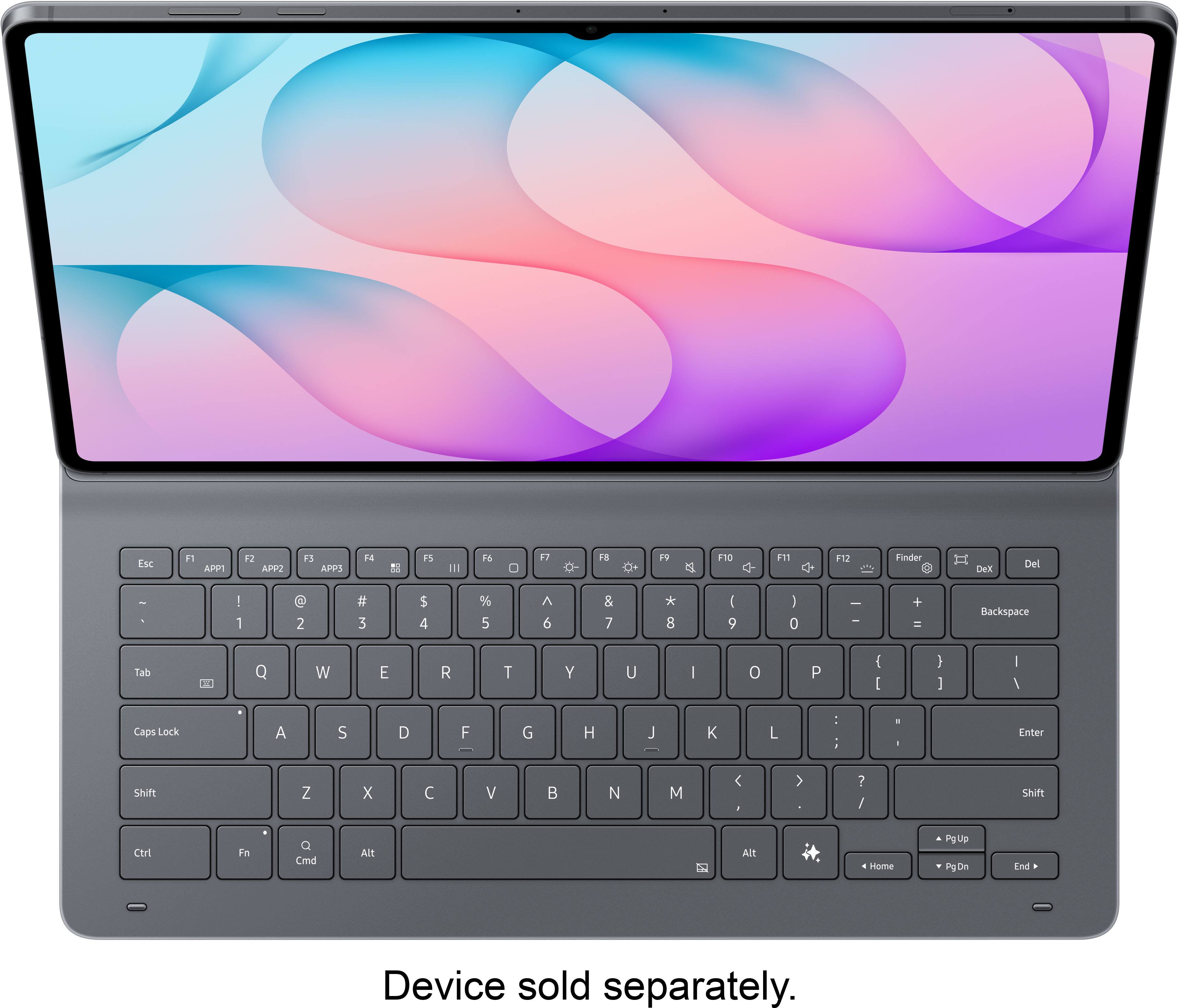 Esc  
F1 APP!  
F2 APP2  
F3 APPX  
F.C  

F5  
F6  
F7  
F8  
F9  
F10  
F11  
F12  
Finder  
Dex  
Del  
-  
| 1  
2  
# 3  
$ 4  
% 5  
^ 6  
& 7  
* 8  
: 9  
I 0  
 -  
+ ...  
Backspace  
Tab  
RISE  
Q  
W  
E  
R  
T  
Y  
U  
1  
o  
P  
{ C  
) ]  
| /  
Caps Lock  
A  
S  
D  
F  
G  
H  
J  
K  
L  
:  
. -  
Enter  
Shift  
Z  
X  
C  
V  

N  
M  
<  
>  
? /  
Shift  
Ctrl  
Fn  
Cmd  
Alt  
Alt  
Home  
PgUp PgDn  
End