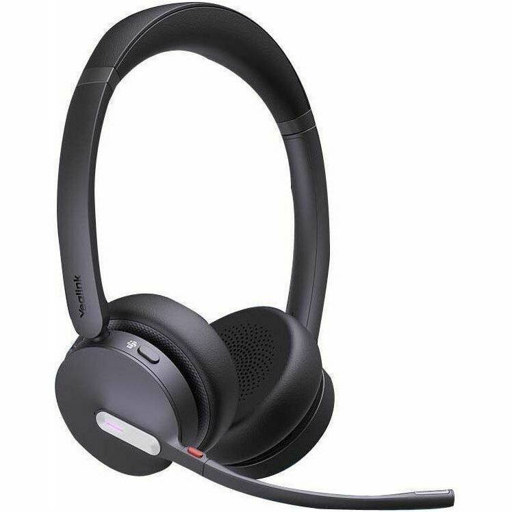 Alt View 2. Yealink - Yealink WH64 Headset - Microsoft Teams Certification - Stereo - Wireless - Bluetooth/DECT - 492.1 ft - 20 Hz to 20 kHz - Black.