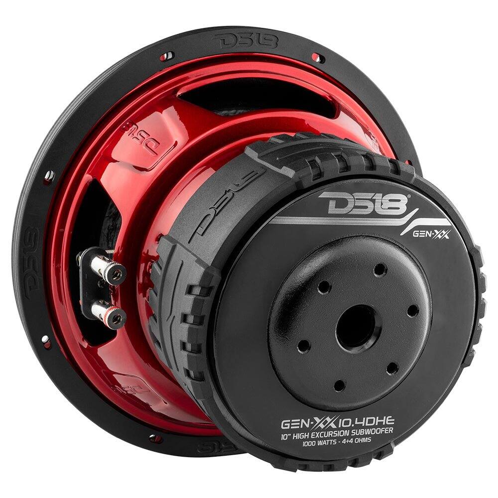 DSL3  
MSC  
D518 GEN-XX  
EC  
SS  
GEN-XX 10.4DHE HIGH EXCURSION SUBWOOFER 10" OHMS 1000 WATTS-4 4+4