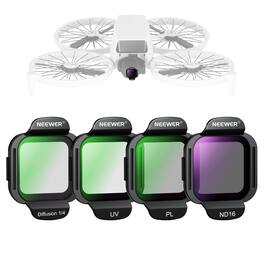 Neewer - DJI Flip ND16/PL/UV/ Mist 4-Pack