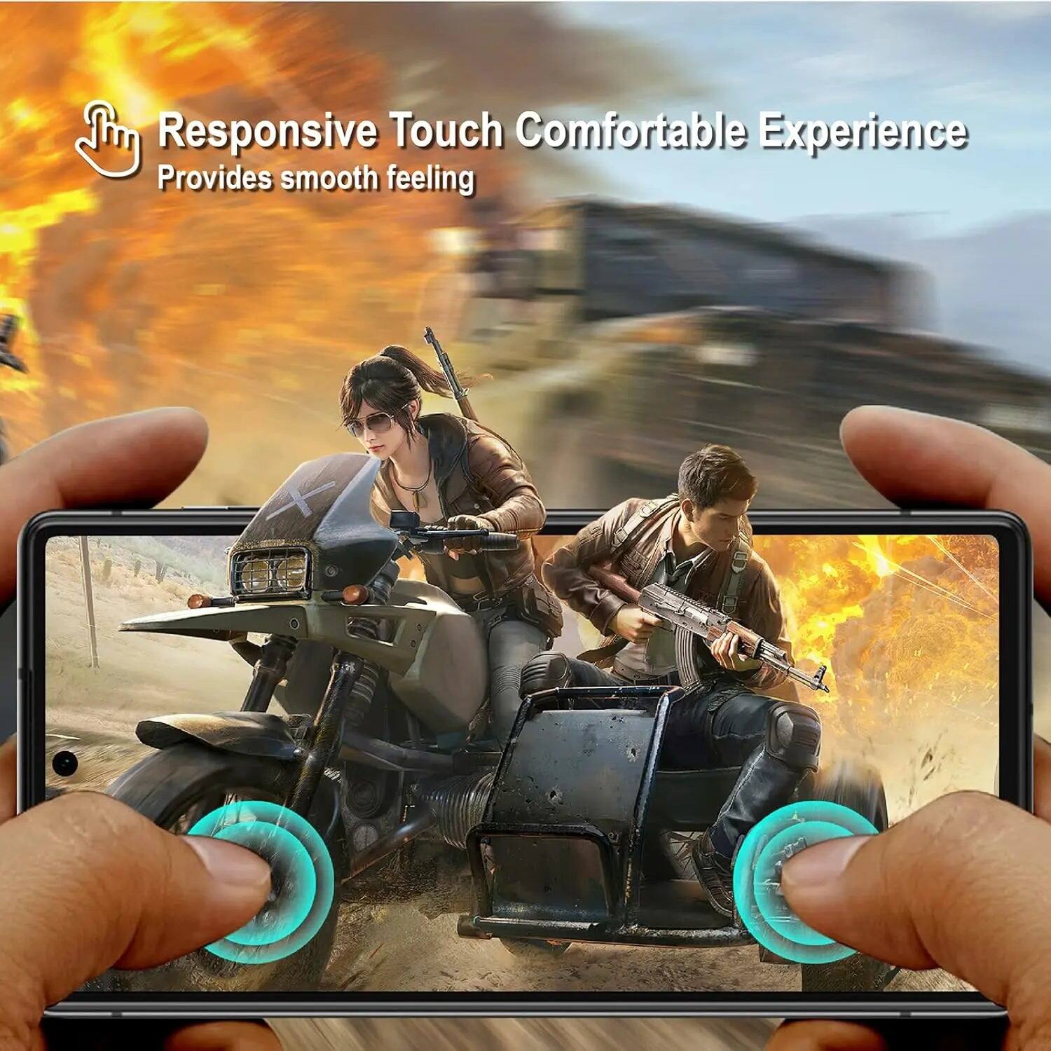 Responsive Touch Comfortable Experience  
Provides smooth feeling