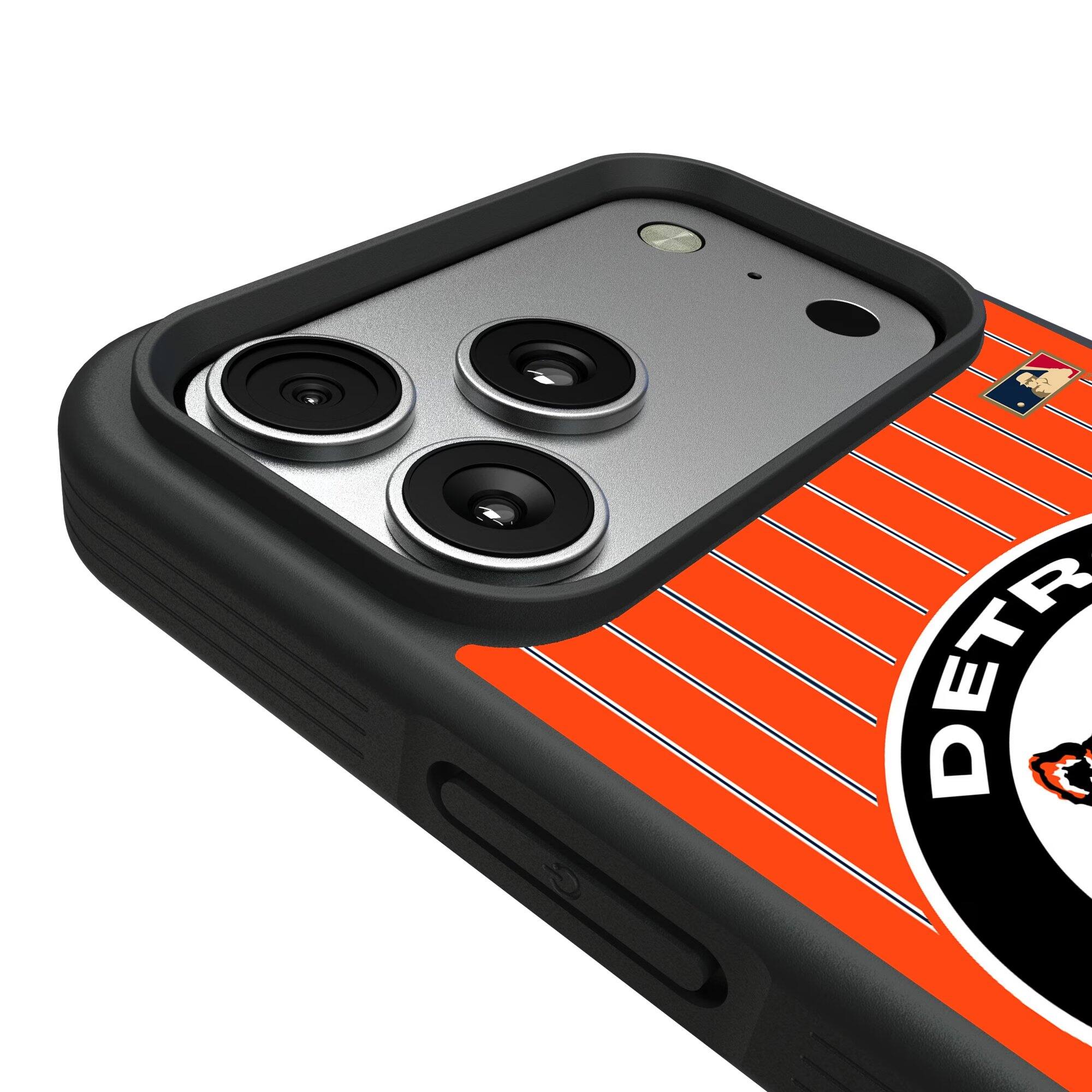 Alt View 2. Keyscaper - Detroit Tigers Bump Case with 8.2ft Drop Protection - 15 - Multicolor.