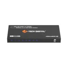 Ultra HD HDMI 1x4 Splitter
8K60Hz 4:4:4 with EDID Control
-TECH DIGITAL
8K ULTRA HD
JTECH-8KSP14E
EDID