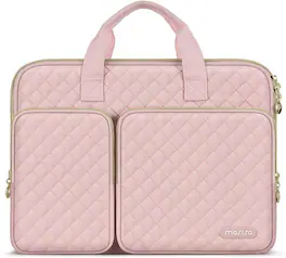 mosiso - 13-13.3 inch Laptop Sleeve 360 Protective Laptop Case for MacBook Air Pro 13 14, HP Dell Acer ASUS Lenovo - Chalk Pink