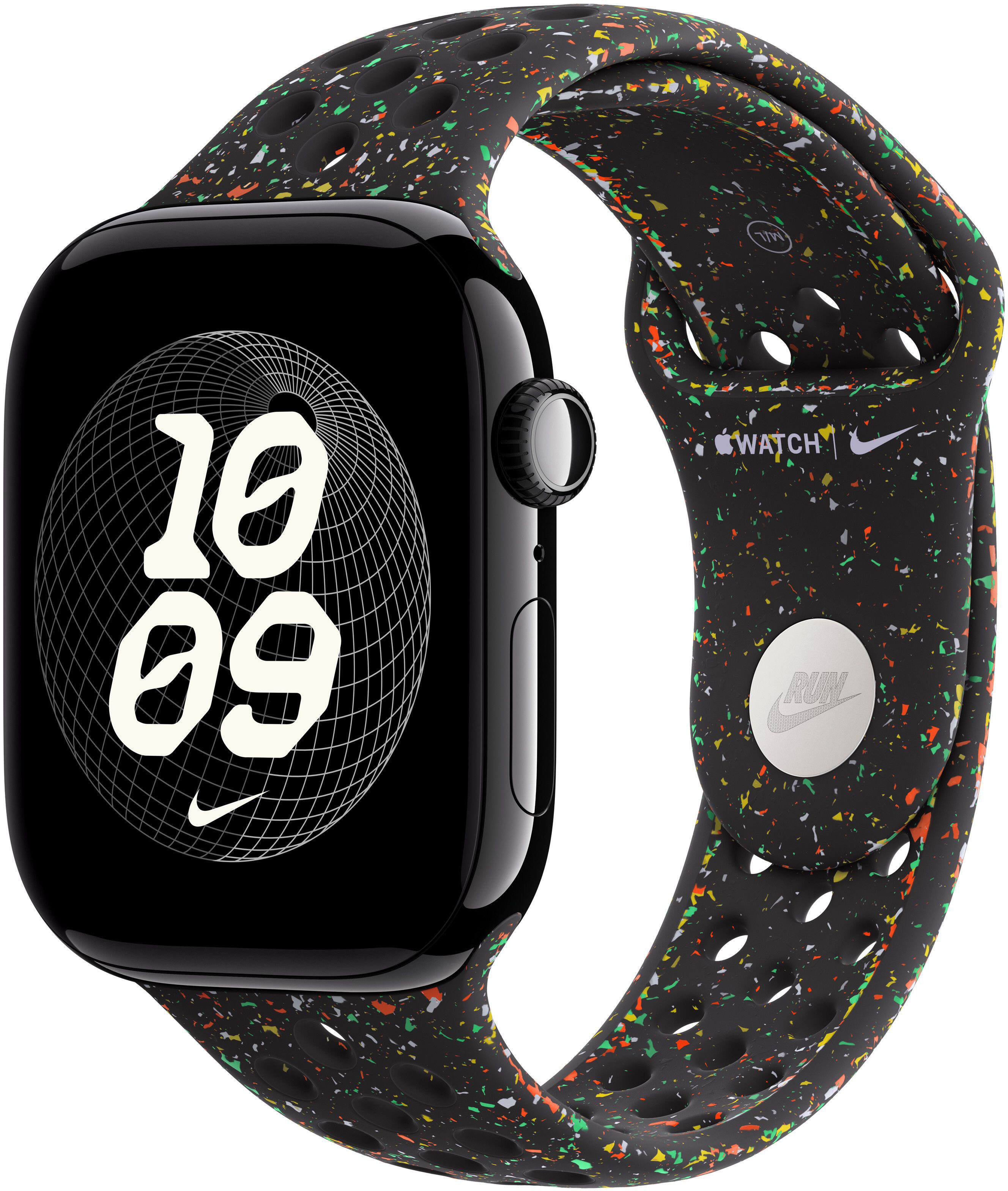 Apple 46mm Nike Sport Band M/L Midnight Black MGC34AM/A Best Buy