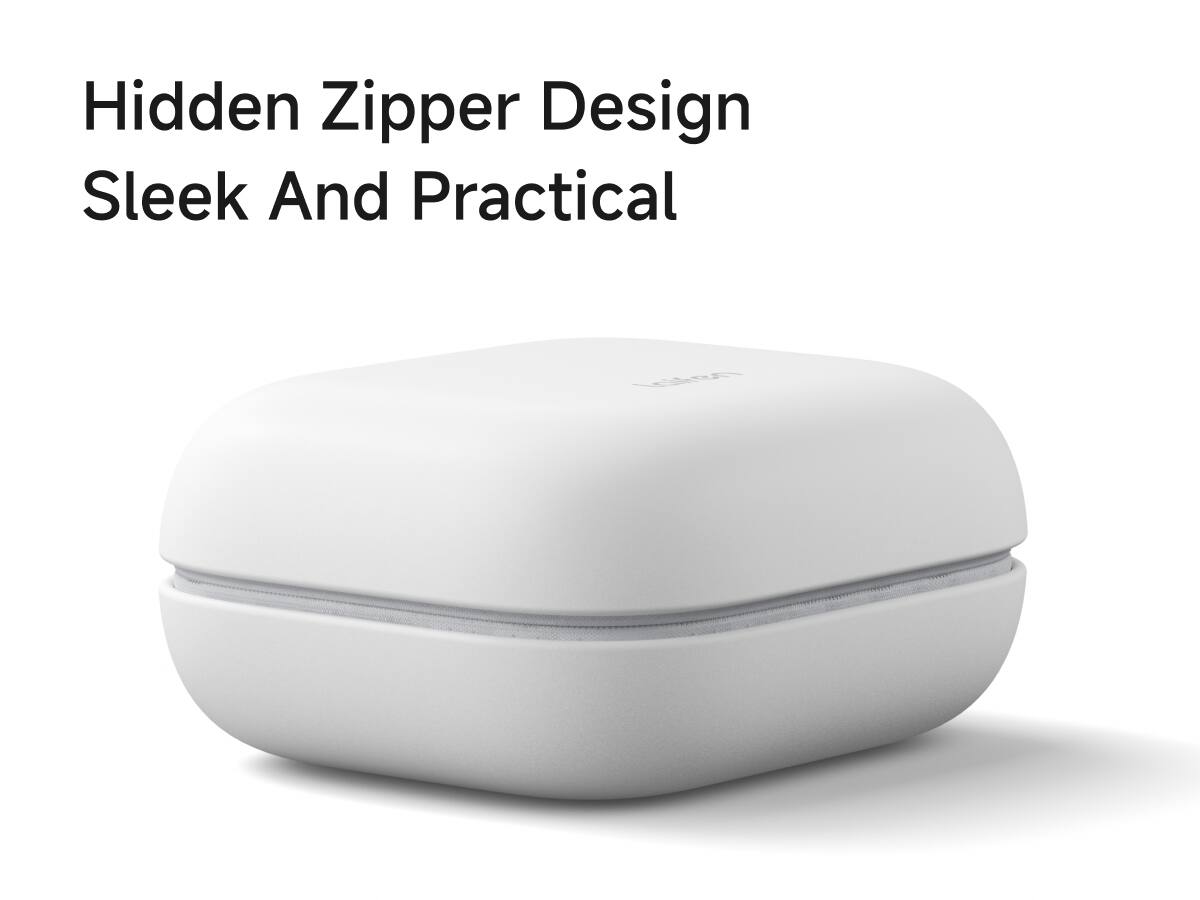 Hidden Zipper Design  
Sleek And Practical