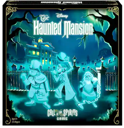 The Disney Haunted Mansion: Call of the Spirits Game
Ages 8+
2-6 Players