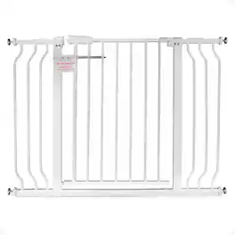 BalanceFrom Fitness - BalanceFrom Walk Thru Auto Close Hold Open Baby Safety Gate, 29.1-43.3 Inches